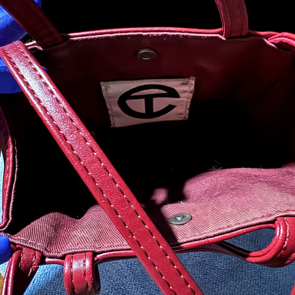 Small Red Telfar bag